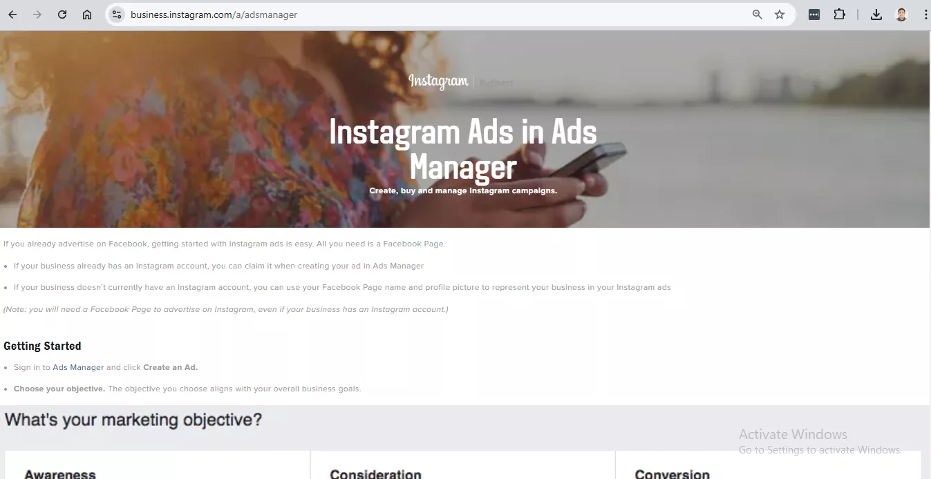 clickable link instagram reel instagram ads maanger